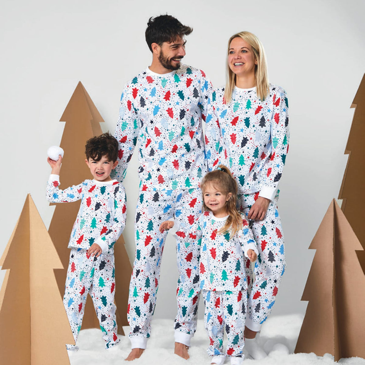Festive Fun Men's Christmas Tree Pyjama Set