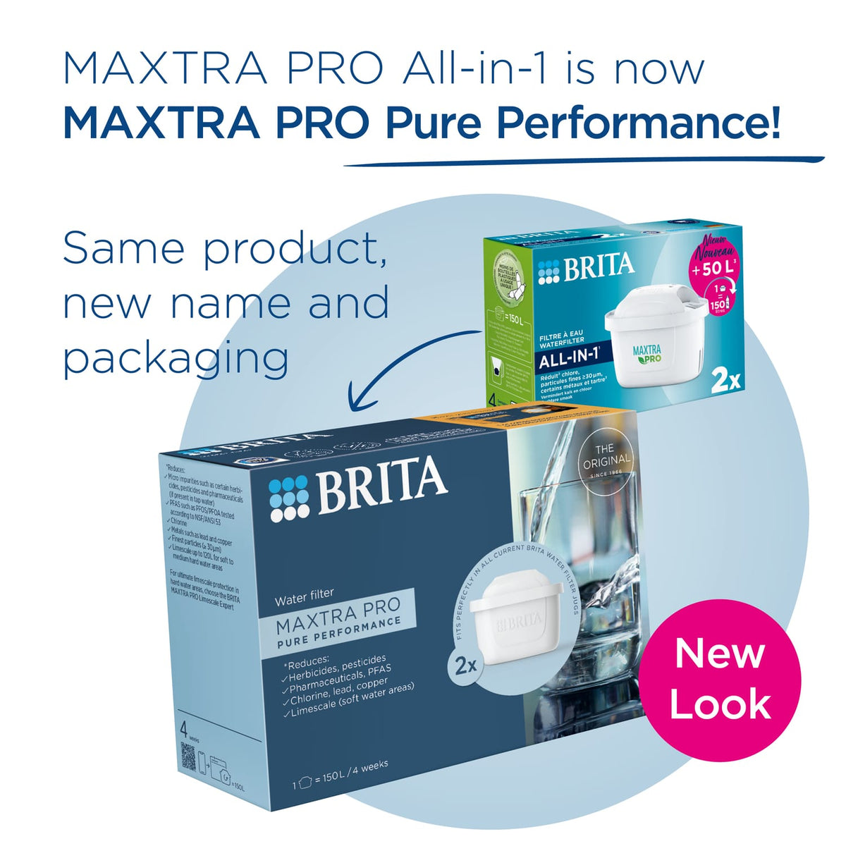 Brita Maxtra Pro Pure Performance Water Filter Cartridge - 2 Pack, product image 3