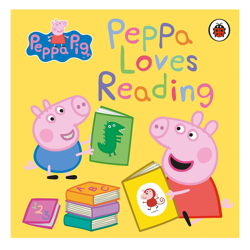 Peppa Pig Board Book - Peppa Loves Reading