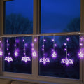 Hallow Scream Curtain Light - Bat