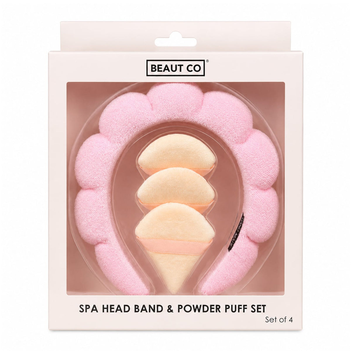 Beaut Co Headband & Powder Puff Set