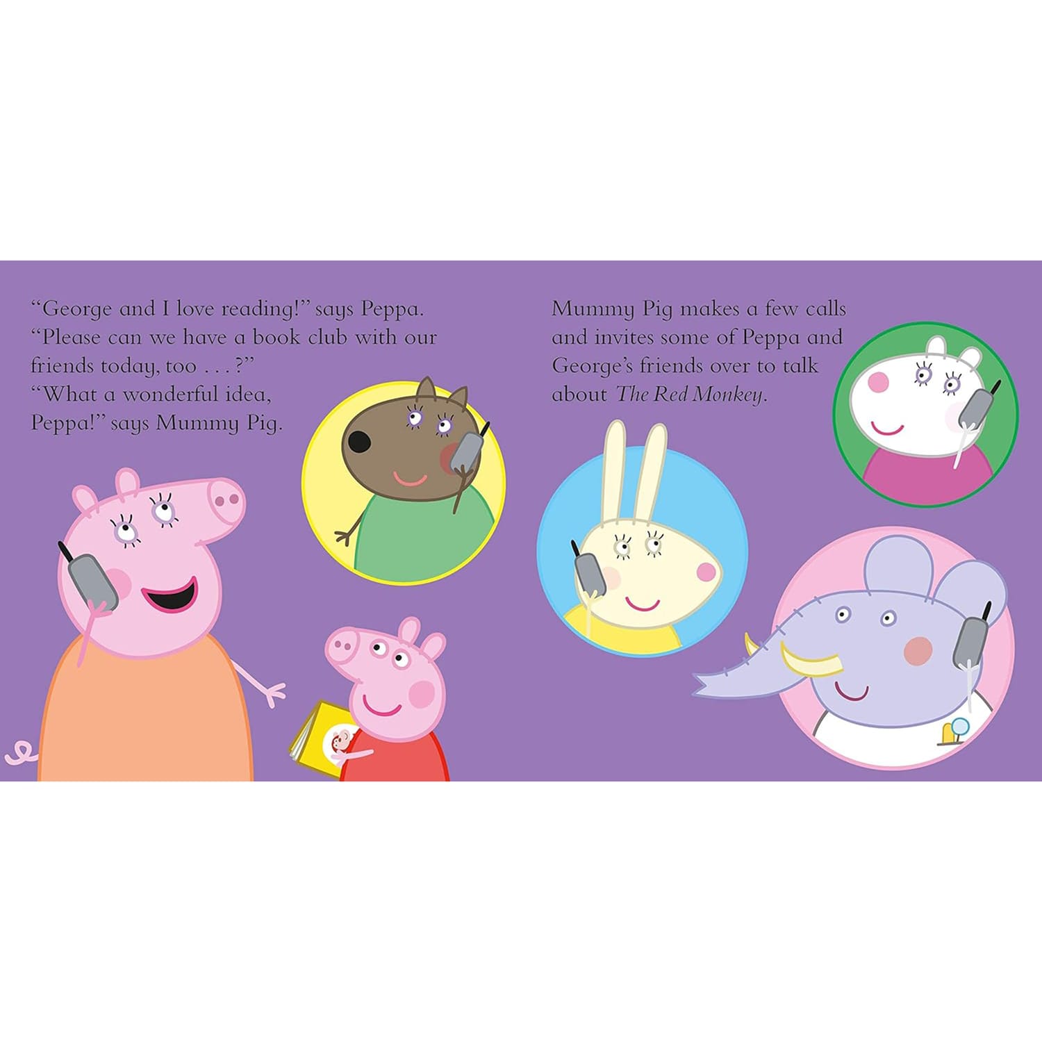 Peppa Pig Board Book - Peppa Loves Reading, product image 3