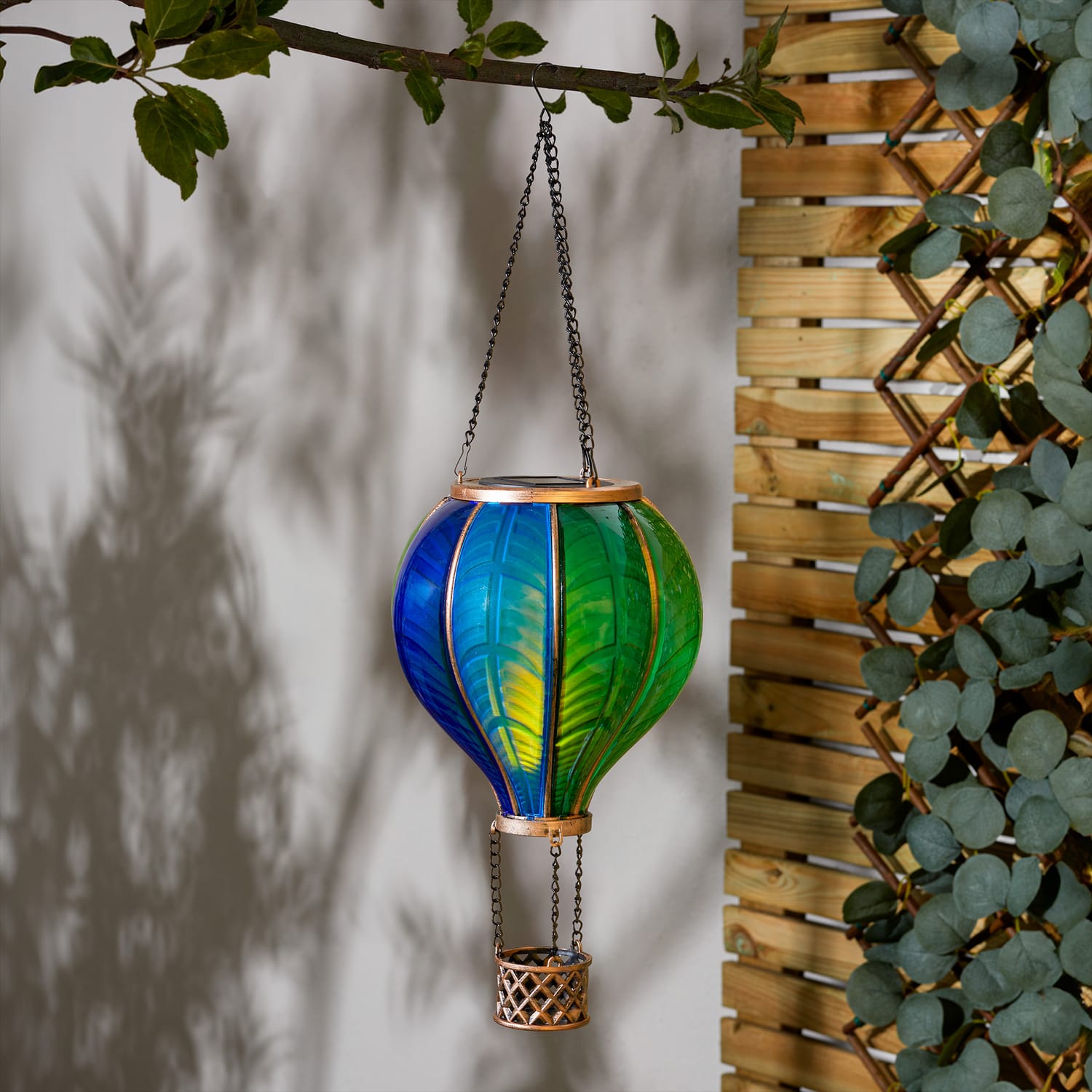 Firefly Solar Light Co Large Hot Air Balloon Solar Light - Multicolour 2