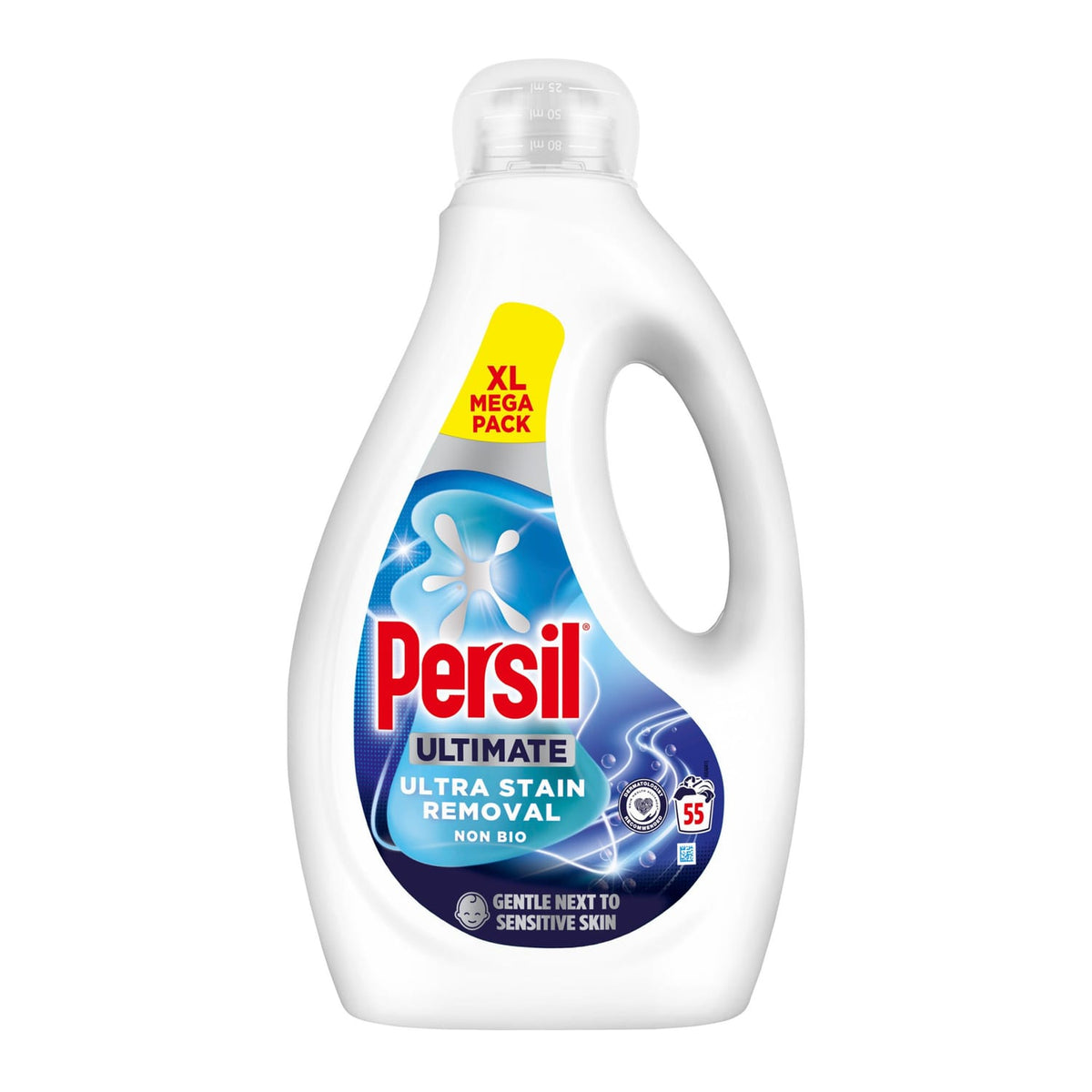 Persil Ultimate Liquid Detergent 1.485 Litres 55 Washes - Ultra Stain Removal Non Bio