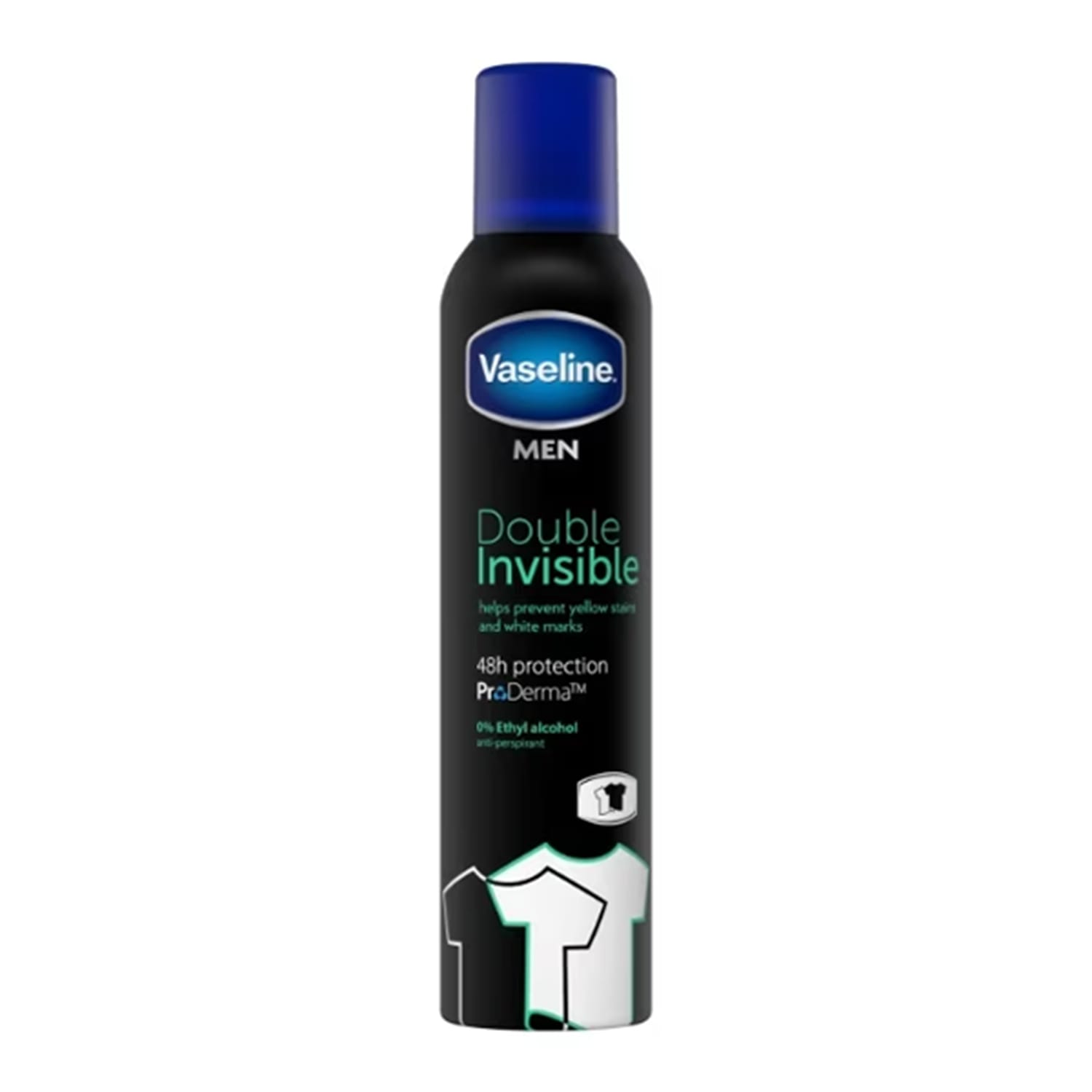 Vaseline Men Double Invisible 48Hr Antiperspirant 250ml
