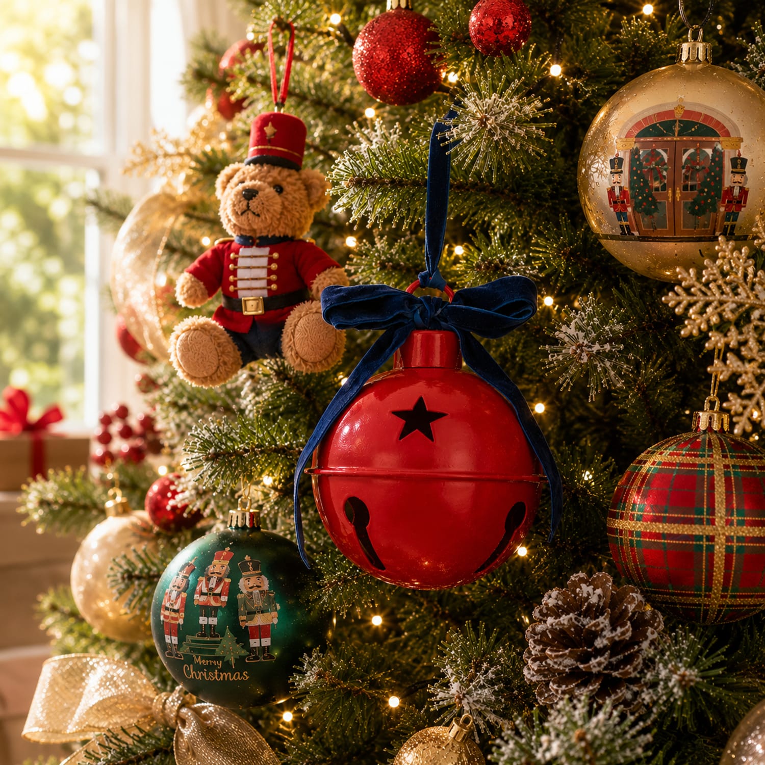 The Lifestyle Edit Timeless Christmas Hanging Bell