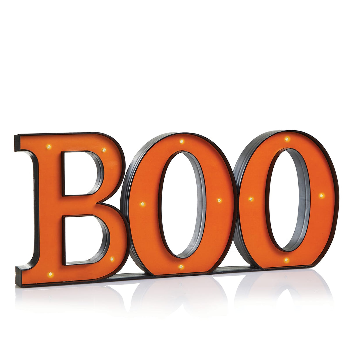 Haunted House LED Boo Sign