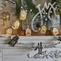 Festive Feeling 10 Warm White LED House String Lights, product image 2