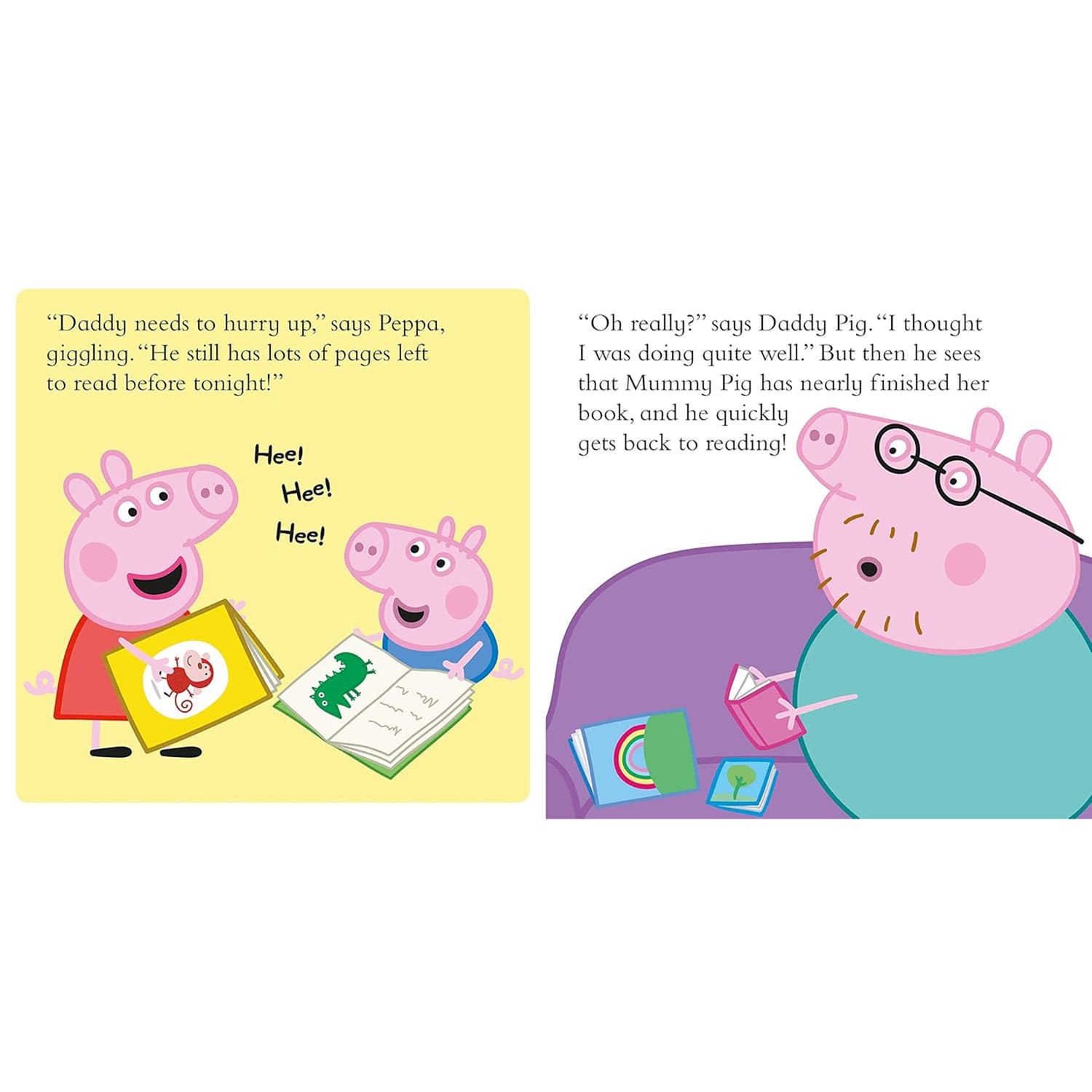 Peppa Pig Board Book - Peppa Loves Reading, product image 2